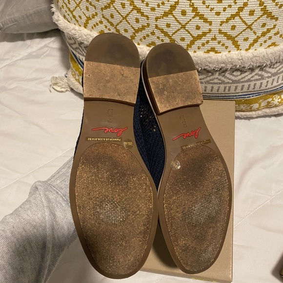 Ellen Degeneres navy Oxford shoes - Picture 6 of 10